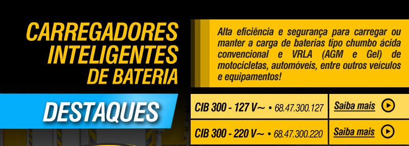 VONDER - Carregadores Inteligentes de Bateria