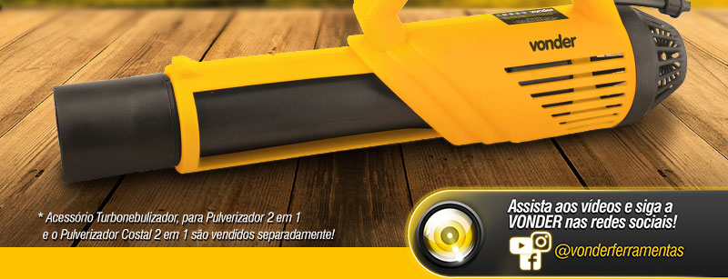 VONDER - Acessório Turbonebulizador para Pulverizador 2 em 1