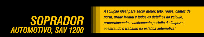VONDER - Soprador Automotivo SAV 1200