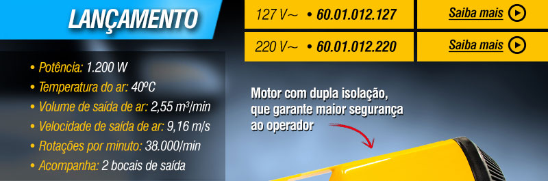 VONDER - Soprador Automotivo SAV 1200