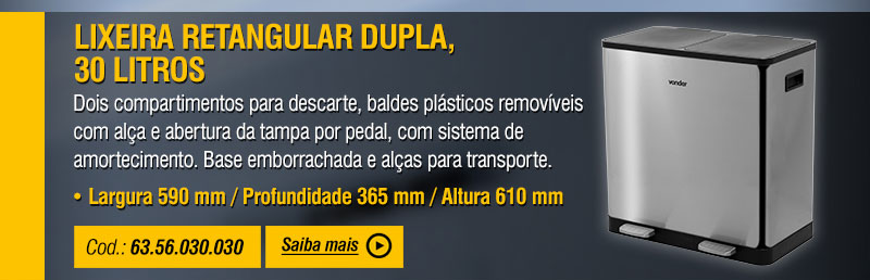 VONDER - Lixeiras em Inox