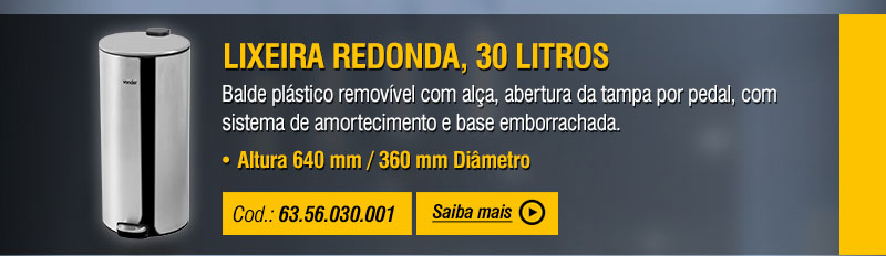 VONDER - Lixeiras em Inox