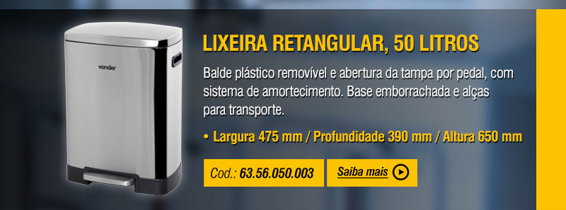 VONDER - Lixeiras em Inox