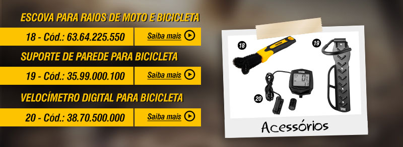 VONDER - Acessrios e Ferramentas para Bicicleta