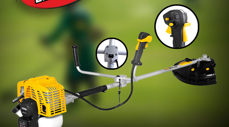 VONDER - Roadeira a Gasolina com Partida Eltrica RGP 415E