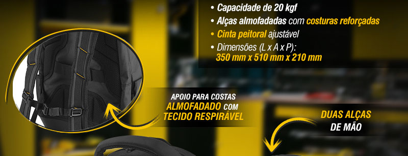 VONDER - Mochila para Ferramentas MOV 0600