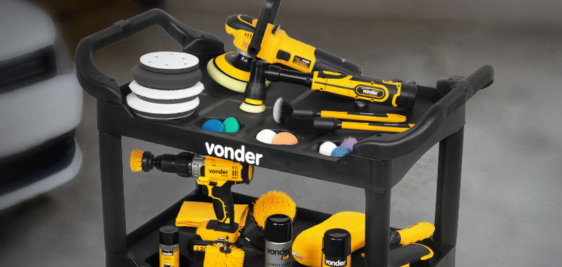 VONDER - Carro para Detalhamento Automotivo, CAV 010