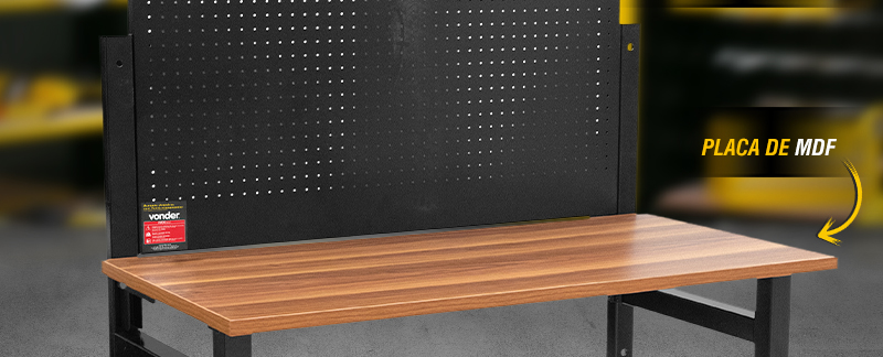 VONDER - Bancada Dobrvel com Porta-ferramentas, 150 kgf