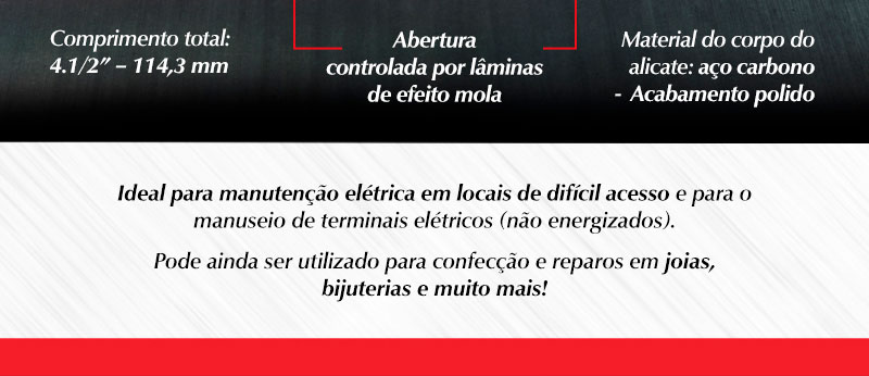 NOVE54 - Bico Meia Cana Curvo 4.1/2