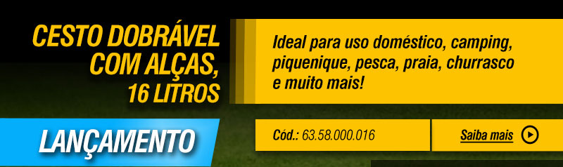 VONDER - Cesto Dobrvel com Alas, 16 Litros