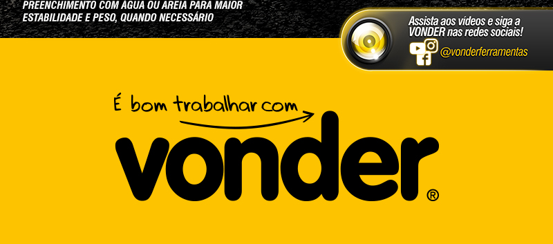 VONDER - Barreira Pantogrfica de Sinalizao, 2,5 m