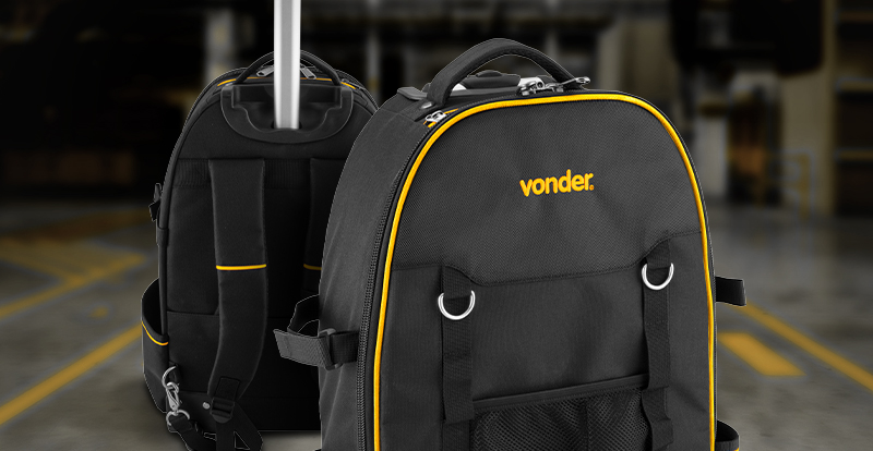 VONDER - Mochila para Ferramentas com Rodas, MOV 0580