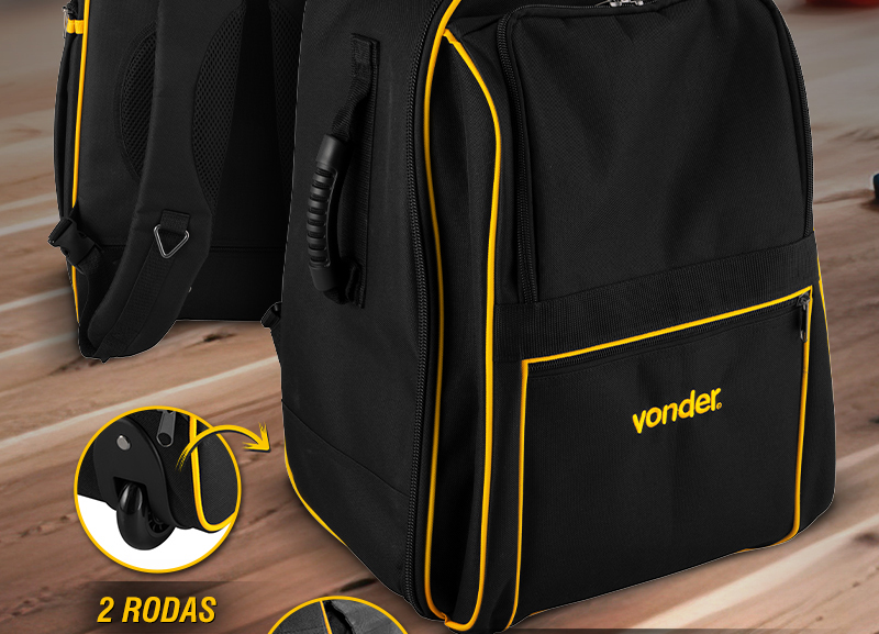 VONDER - Mochila para Ferramentas com Rodas, MOV 0500