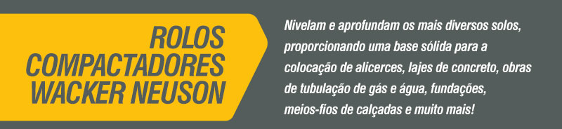 WACKER NEUSON - Rolos Compactadores