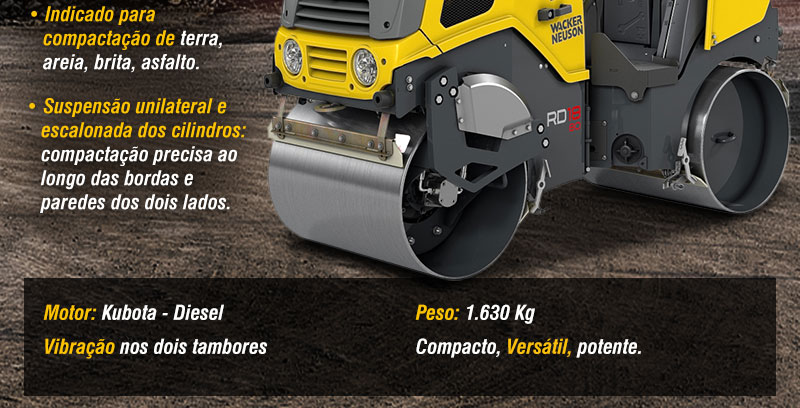 WACKER NEUSON - Rolos Compactadores