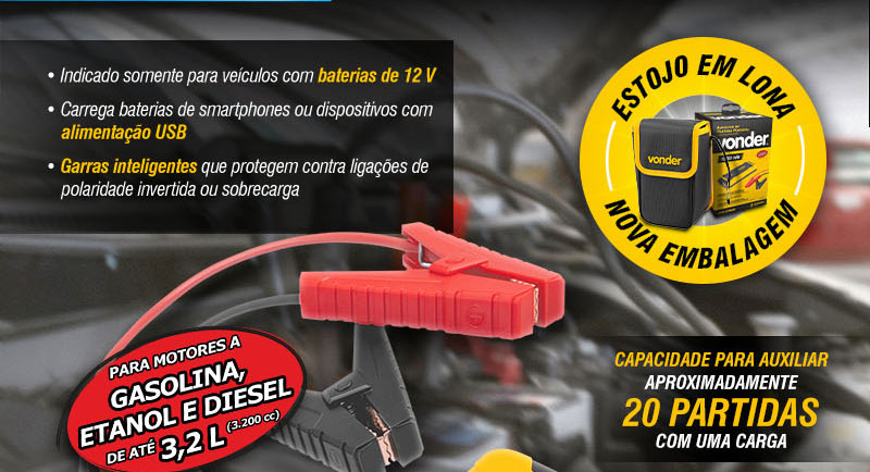 VONDER - Auxiliar de Partida Porttil APV 13000
