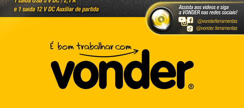VONDER - Auxiliar de Partida Porttil APV 13000
