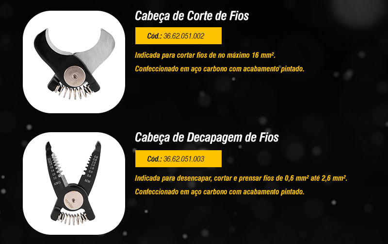 VONDER - Alicate Multifunes com Cabeas Intercambiveis 5 em 1