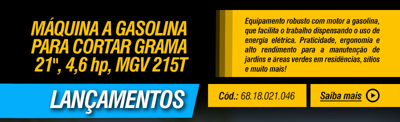 VONDER - Motor e Mquina a Gasolina para Cortar Grama MGV 215T