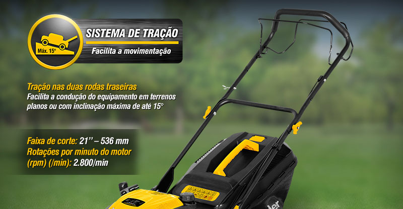 VONDER - Motor e Mquina a Gasolina para Cortar Grama MGV 215T