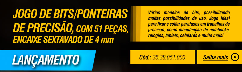 VONDER - Jogo de Bits/Ponteiras de Preciso