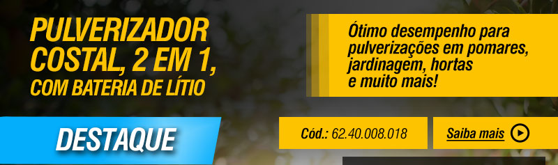 VONDER - Pulverizador Costal 2 em 1 com Bateria de Ltio