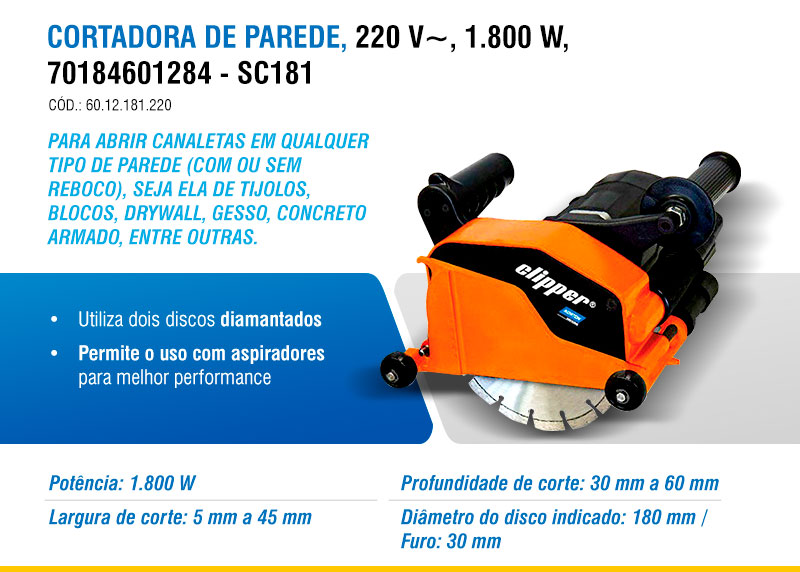NORTON CLIPPER - Produtos para diversas operaes de preparao, corte, reparos e muito mais
