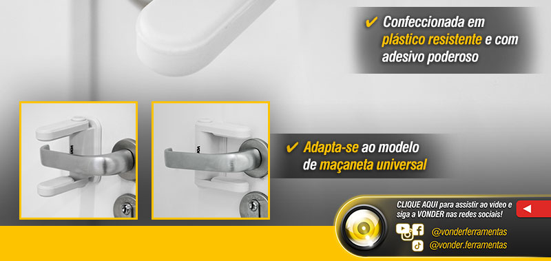 VONDER - Trava para Maaneta de Porta