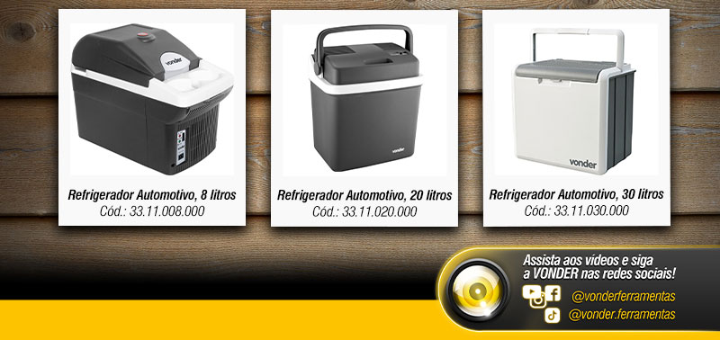 VONDER - Refrigerador Automotivo 40 L
