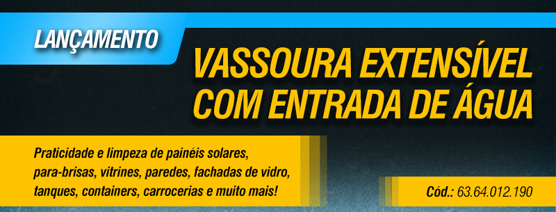VONDER - Vassoura Extensvel com Entrada de gua