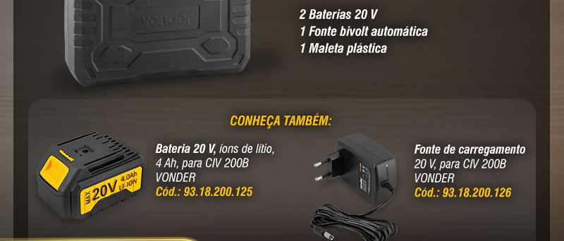 VONDER - Chave de Impacto CIV 200B