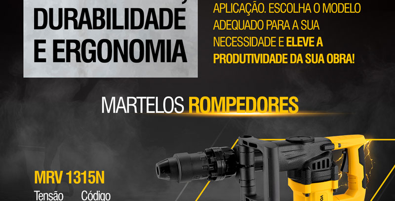 VONDER - Martelos Rompedores e Demolidores