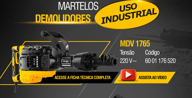 VONDER - Martelos Rompedores e Demolidores