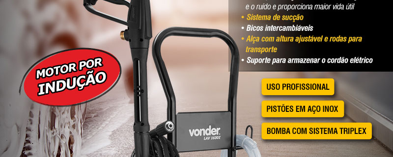 VONDER - Lavadora de Alta Presso LAV 1600I