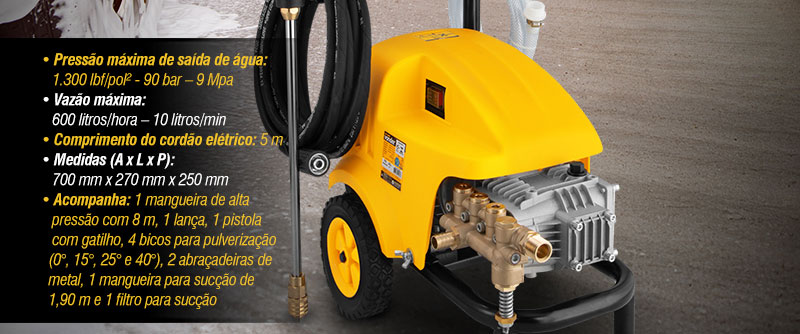 VONDER - Lavadora de Alta Presso LAV 1600I