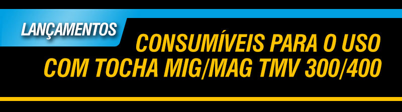 VONDER - Consumveis para o uso com Tocha MIG/MAG TMV 300/400
