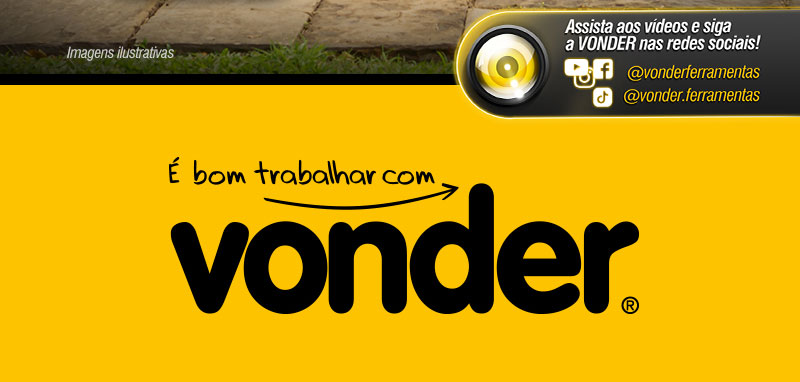 VONDER - Escova de Ao Carbono, Torcida, para Roadeira