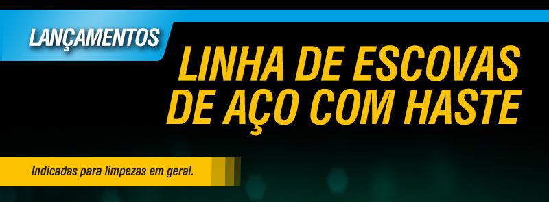 VONDER - Linha de Escovas de Ao com Hastes