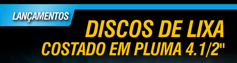VONDER - Discos de Lixa Costado em Pluma 4.1/2