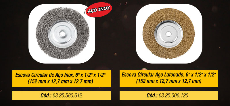 VONDER - Escovas Circulares e Escovas Copo