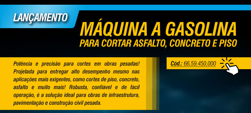 VONDER - Mquina a Gasolina, para Cortar Asfalto, Concreto e Piso