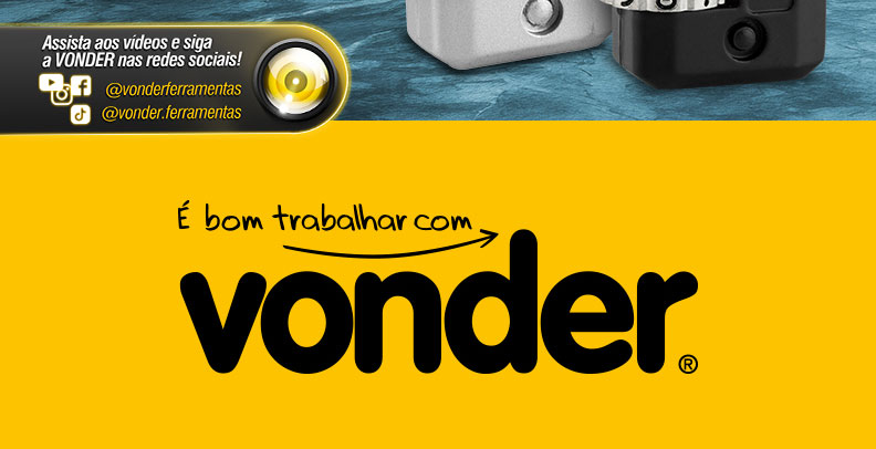 VONDER - Cadeados com Segredo