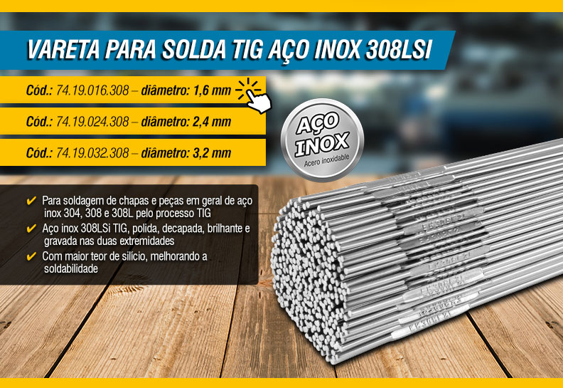 VONDER - Arames MIG e Varetas para Solda