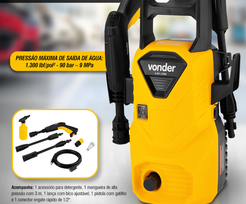 VONDER - Lavadora de Alta Presso LAV 1350