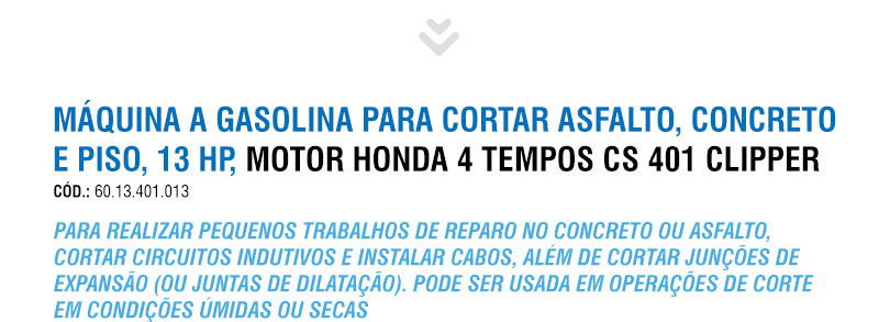 NORTON CLIPPER - Mquina a Gasolina para Cortar Asfalto, Concreto e Piso
