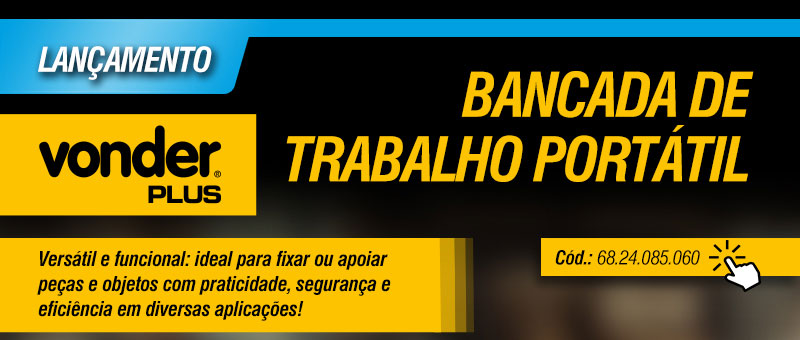 VONDER PLUS - Bancada de trabalho portátil