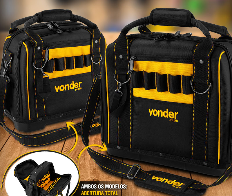 VONDER PLUS - Bolsas em Lona para Ferramentas BL 140 e BL 170