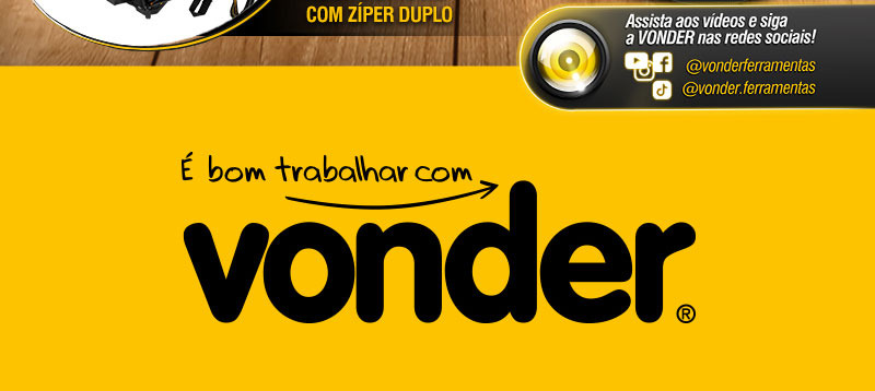 VONDER PLUS - Bolsas em Lona para Ferramentas BL 140 e BL 170