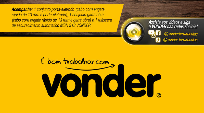 VONDER - Alicate corta cabos 10, com isolação até 1.000 V