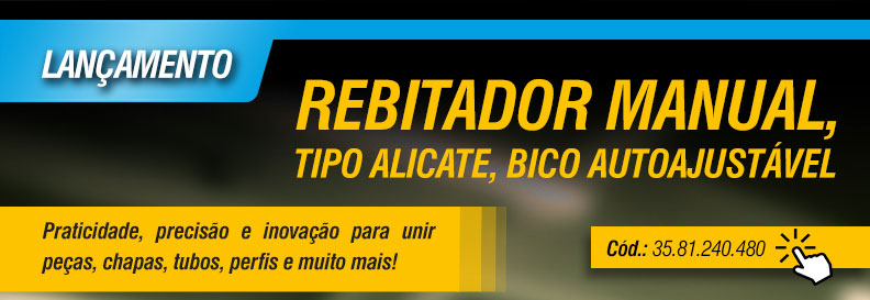 VONDER - Rebitador manual, tipo alicate, bico autoajustįvel